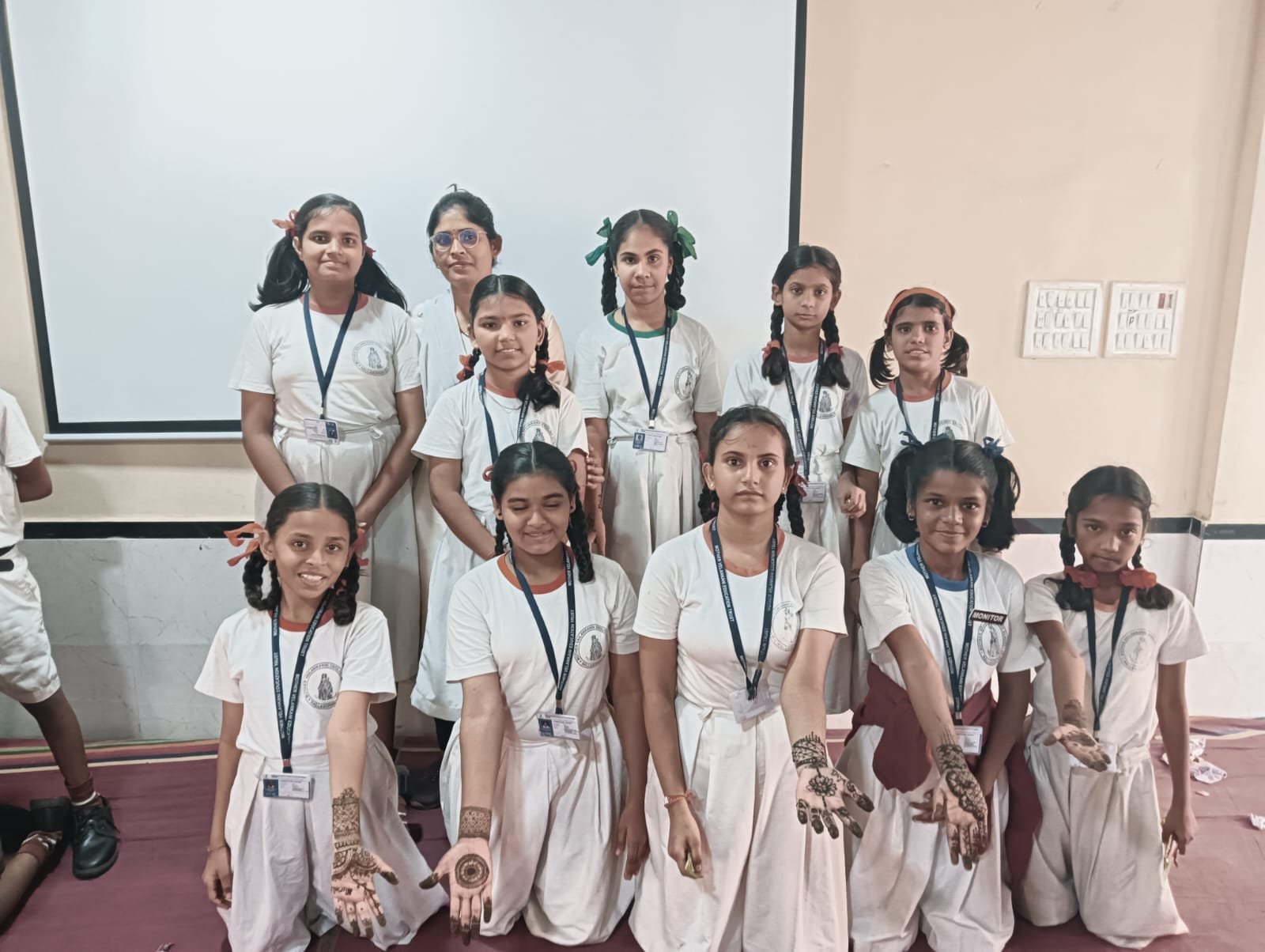 Report on Mehendi Making Competition