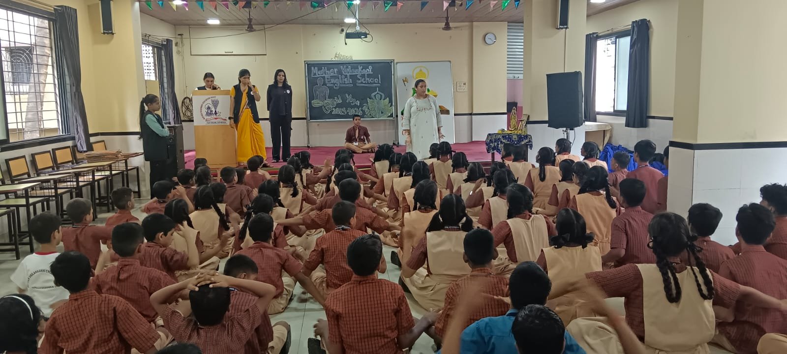 Mother Velankani school activity