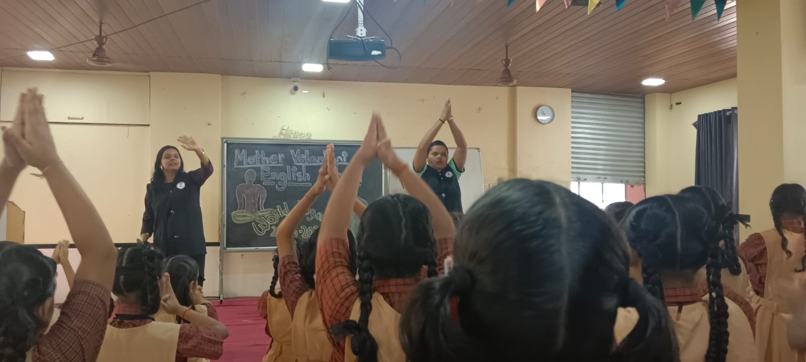 Mother Velankani school activity