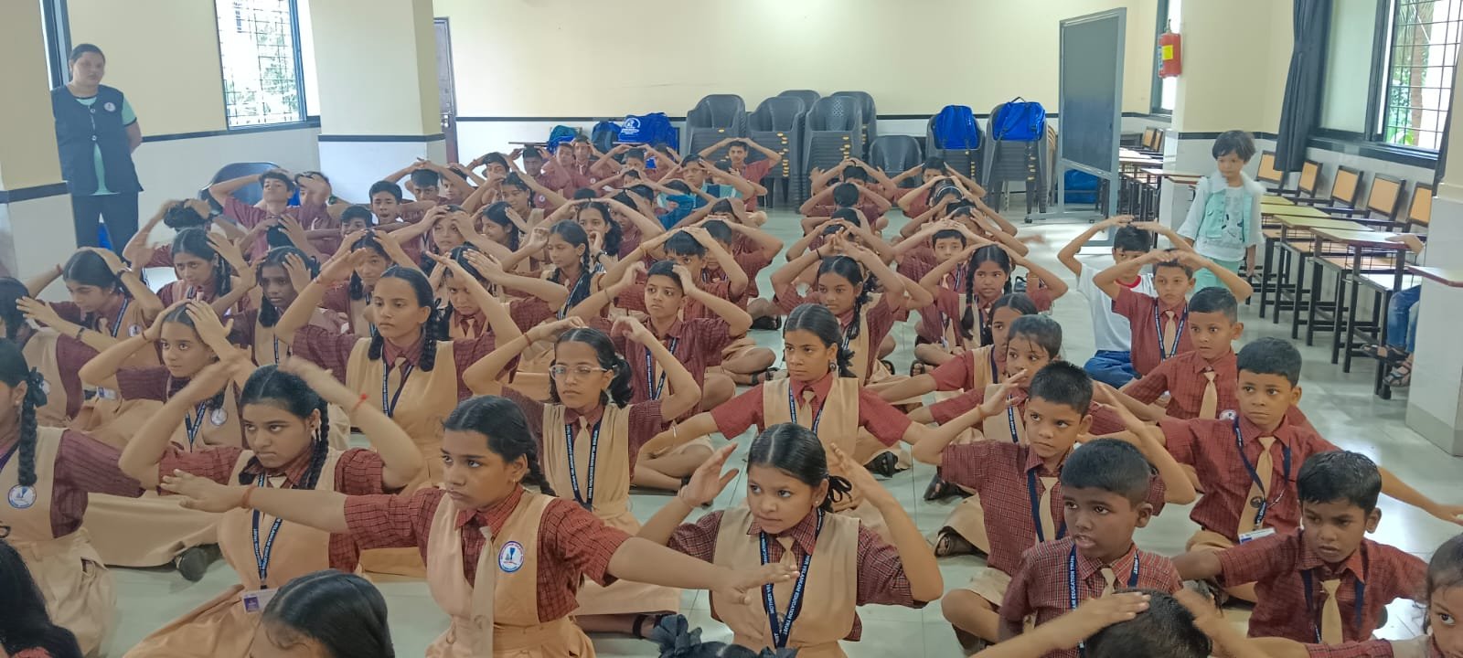 Mother Velankani school activity
