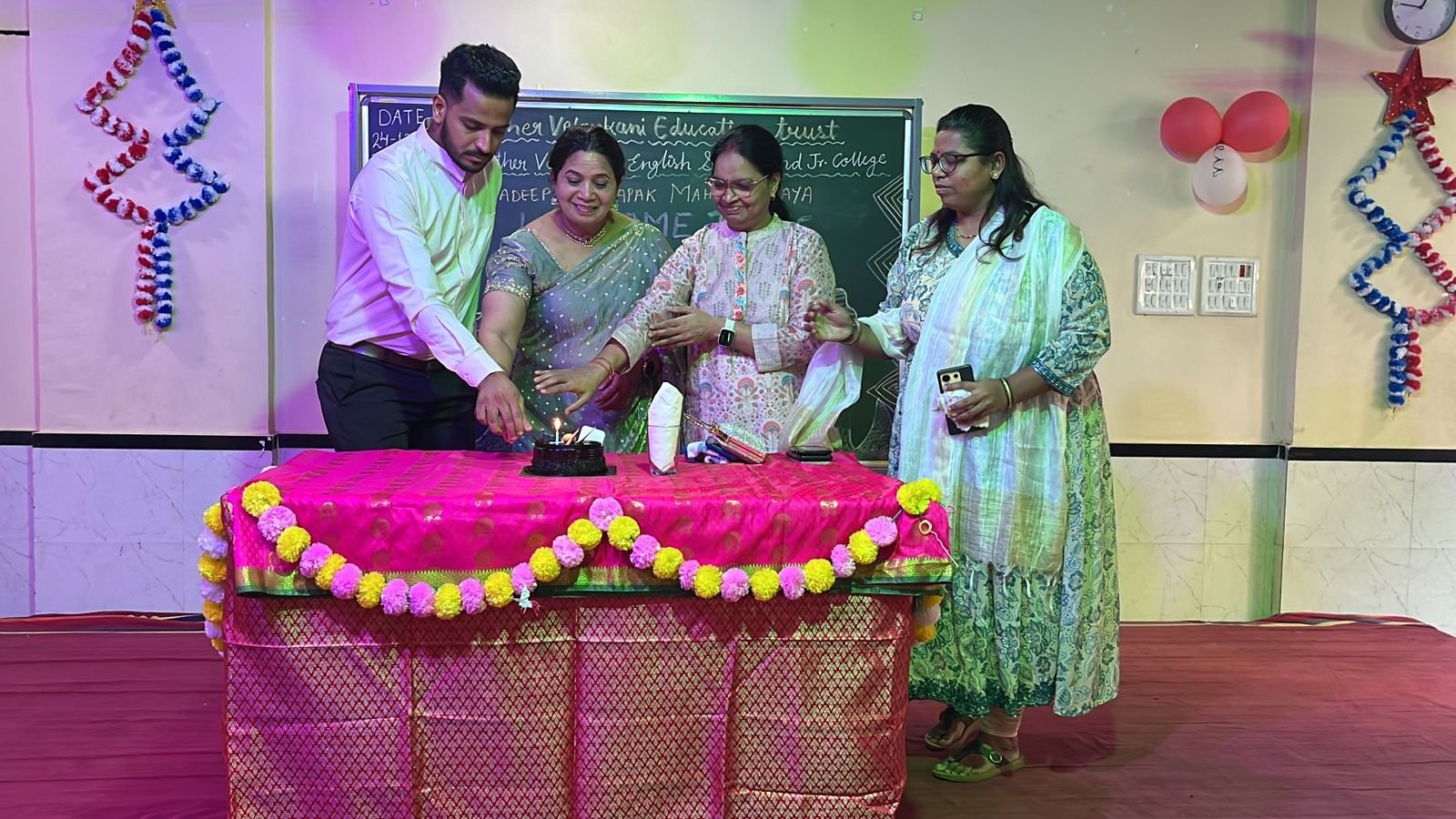 Mother Velankani school activity