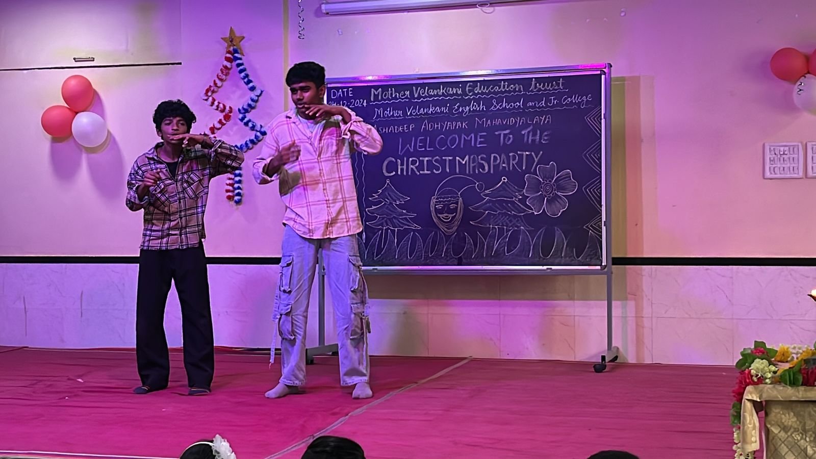 Mother Velankani school activity